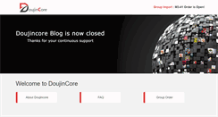 Desktop Screenshot of doujincore.com